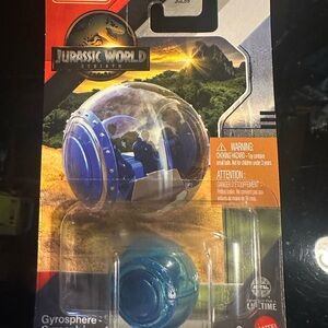 Mattel Jurassic World Blue Gyrosphere Toy